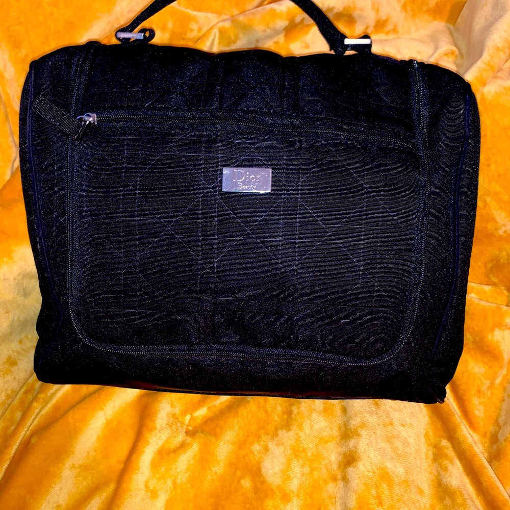 Vintage Christian Dior Beauty Travel Bag